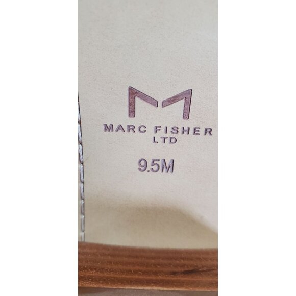 Marc Fisher LTD Womens Taupe Ankle Boots 9.5M - Picture 5 of 5